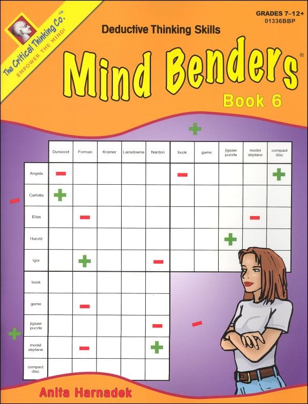 the critical thinking company mind benders Critical thinking company, the view all $2999 building thinking skills®, level 3 figural, grades 7 and up mind benders®, level 1, grades prek-k. the critical thinking company mind benders Critical thinking company, the view all $2999 building thinking skills®, level 3 figural, grades 7 and up mind benders®, level 1, grades prek-k.