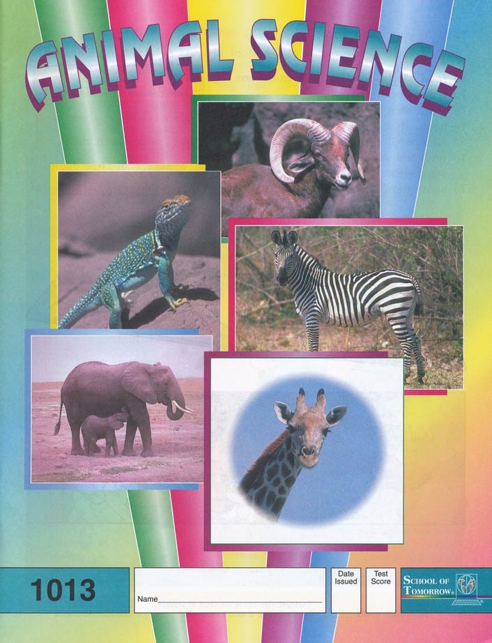 2nd grade animal science complete set from ace accelerated christian
