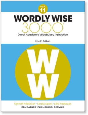 Wordly Wise 3000 4th Edition Grade 11 Student Book
